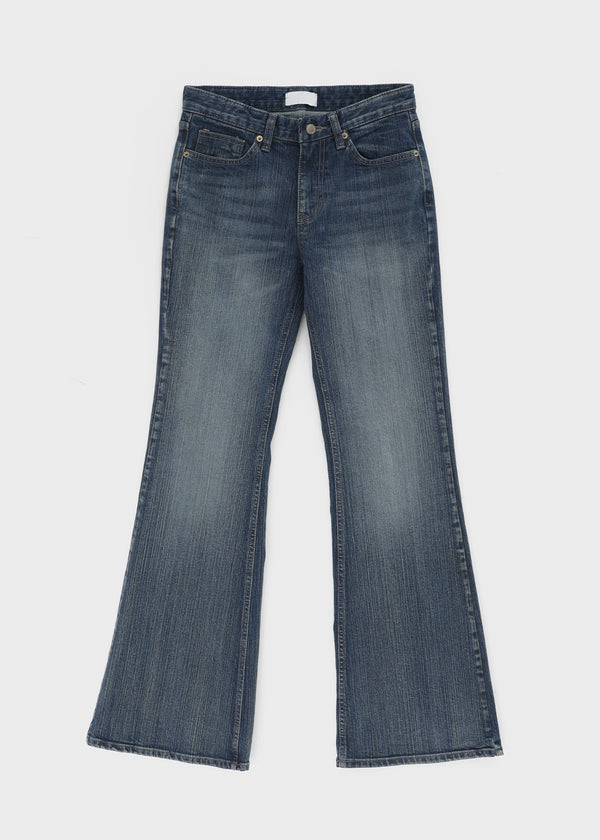 Camrene Low-waist Bootcut Denim Pants