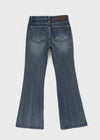 Camrene Low-waist Bootcut Denim Pants