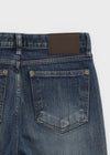 Camrene Low-waist Bootcut Denim Pants