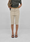 Tellony Cut-out Cotton Capri Pants