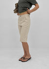 Tellony Cut-out Cotton Capri Pants