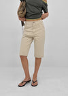 Tellony Cut-out Cotton Capri Pants