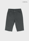 Tellony Cut-out Cotton Capri Pants