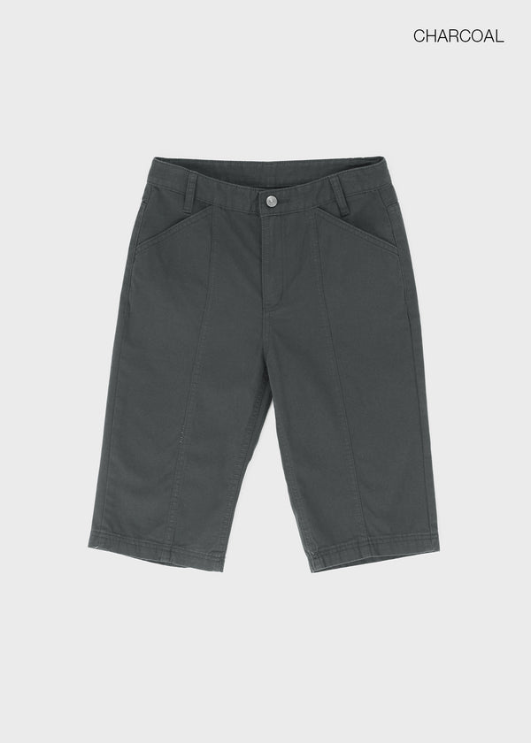 Tellony Cut-out Cotton Capri Pants