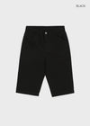 Tellony Cut-out Cotton Capri Pants
