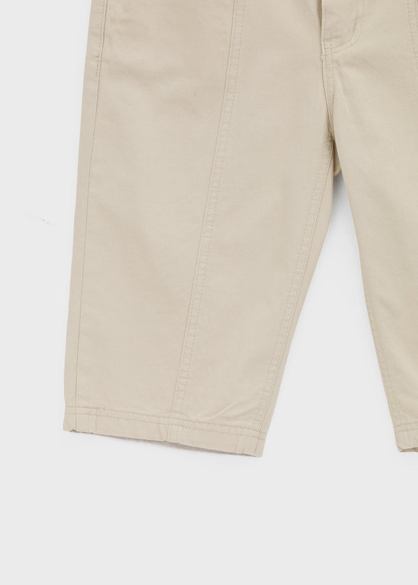 Tellony Cut-out Cotton Capri Pants