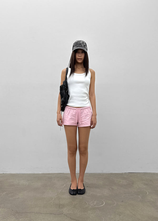 [MADE] Plio U-Neck Ribbed Sleeveless Top