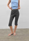 Gongia Button Capri Pants
