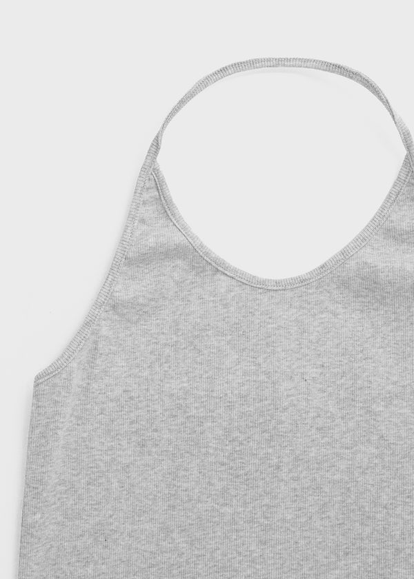 Forets Ribbed Halter Sleeveless