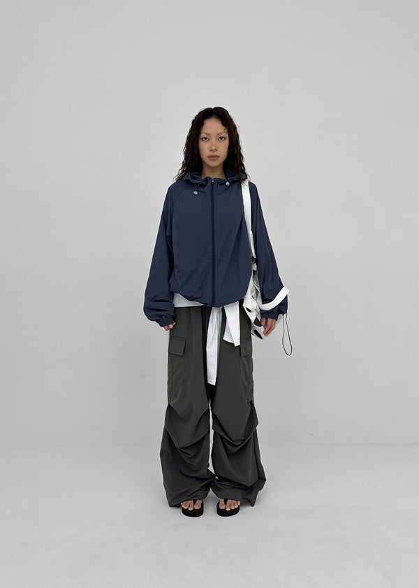 (UNISEX) Nuvec String Windbreaker Jumper