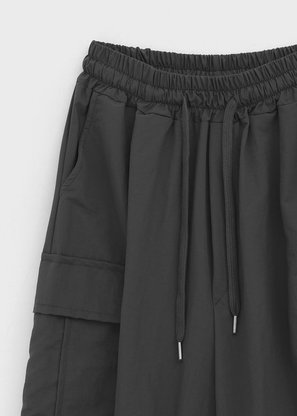 (UNISEX) Lamua Nylon Wide String Pants