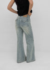 Dubin Back Pocket Bootcut Denim Pants