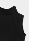 Velout High-neck Sleeveless Shirt