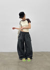 [MADE] Kozelda Nylon Adjuster Banding Pants