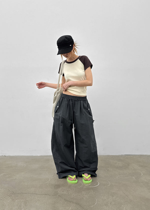 [MADE] Kozelda Nylon Adjuster Banding Pants