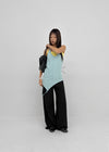 [MADE] Cloven Contrast Wide Pants (Set Available)