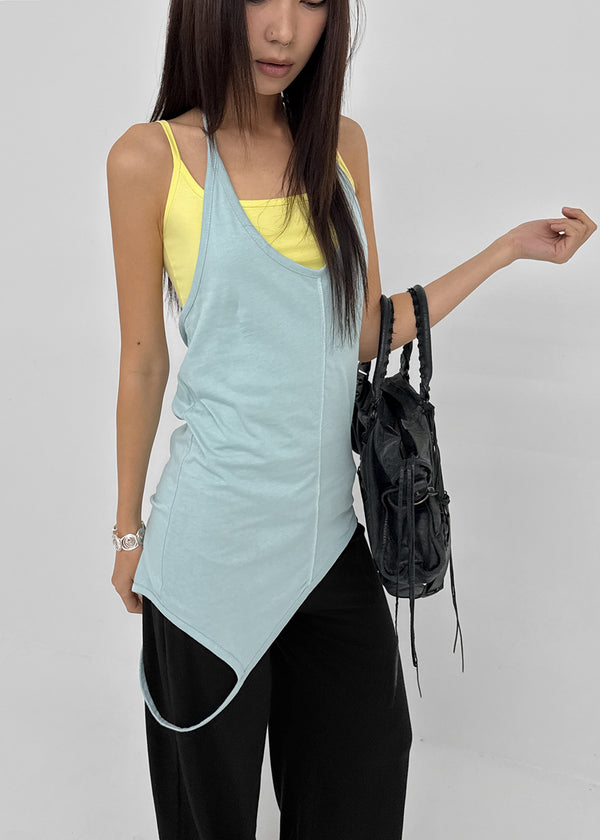 Peypie Layered Halter Sleeveless