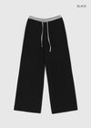 [MADE] Cloven Contrast Wide Pants (Set Available)