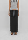 [MADE] Cloven Contrast Maxi Skirt (Set Available)