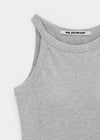 [MADE] Easy Basic Round Halter Sleeveless (Built-in Cap)