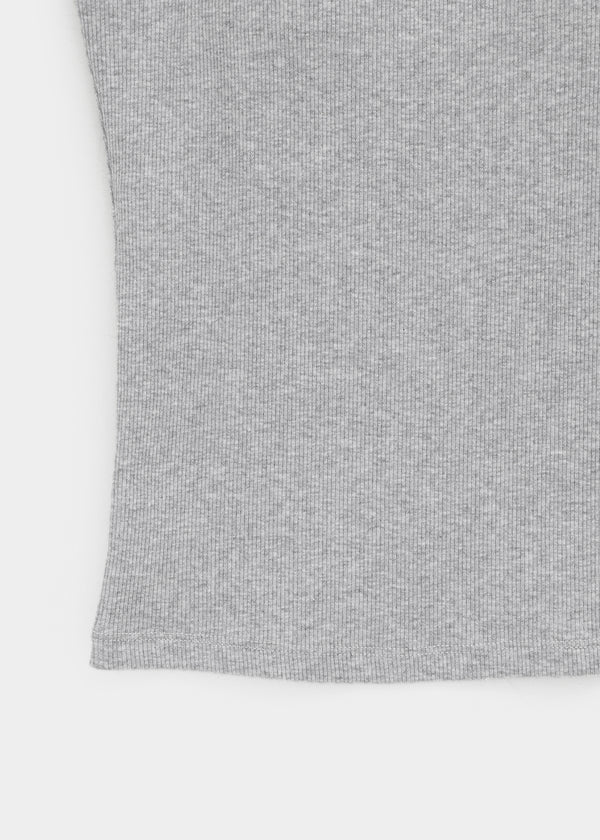 [MADE] Easy Basic Round Halter Sleeveless (Built-in Cap)