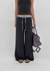 [MADE] Cloven Contrast Wide Pants (Set Available)