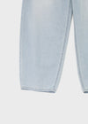 Hummen Summer Wide Balloon Denim Pants