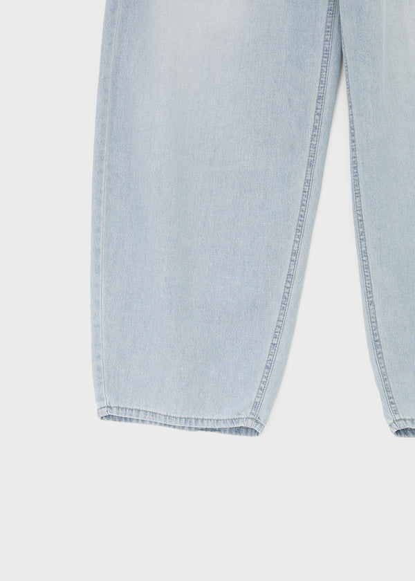Hummen Summer Wide Balloon Denim Pants