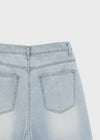 Hummen Summer Wide Balloon Denim Pants