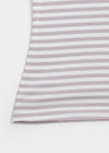 Woothing Striped Long Halter Sleeveless