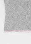 [MADE] Richkey Layered Short Sleeve Top