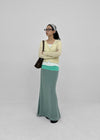 Coolk Summer Tencel Maxi Long Skirt