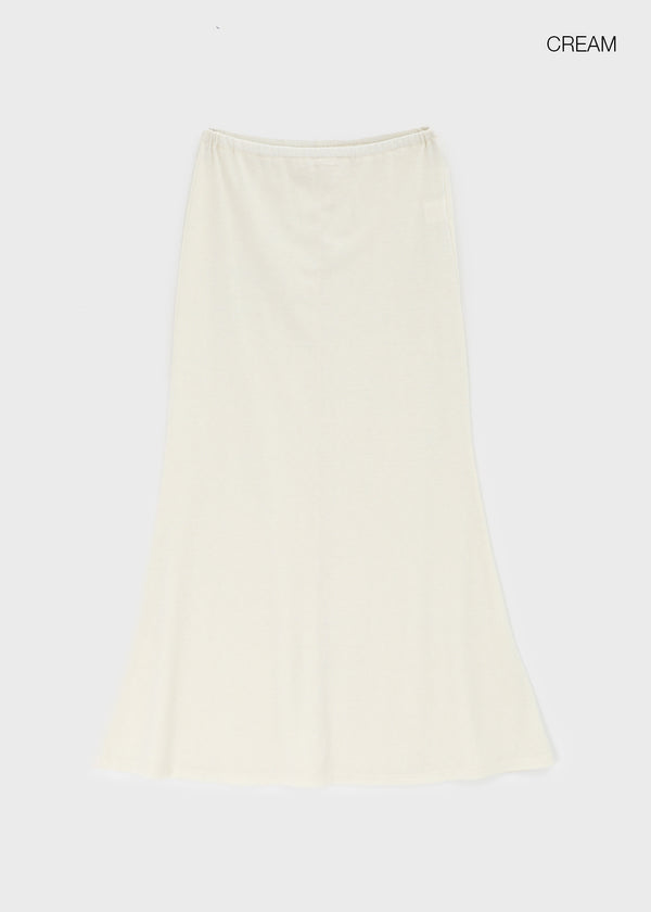 Coolk Summer Tencel Maxi Long Skirt
