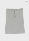 Kozan String Stripe Summer Midi Skirt