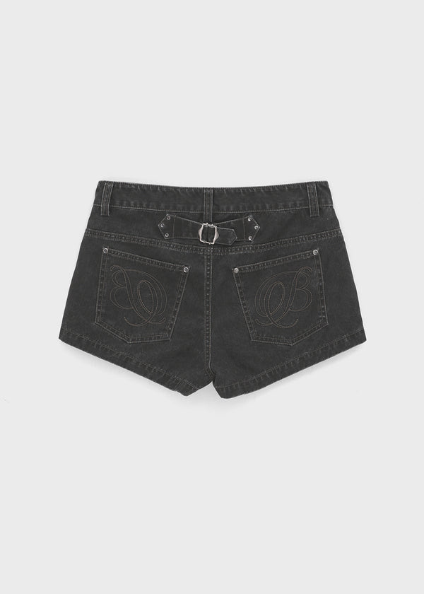 [MADE] Bitollen Belted Cotton Shorts