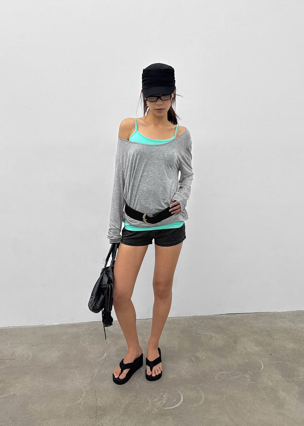 [MADE] Bitollen Belted Cotton Shorts