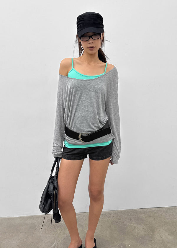 [MADE] Bitollen Belted Cotton Shorts