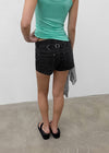 [MADE] Bitollen Belted Cotton Shorts