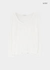 Low-top Boatneck Tencel Long-sleeve Tee