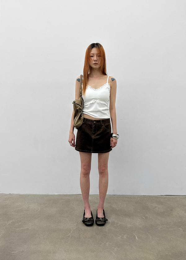 Taya Lace Strap Sleeveless (built-in Cup)