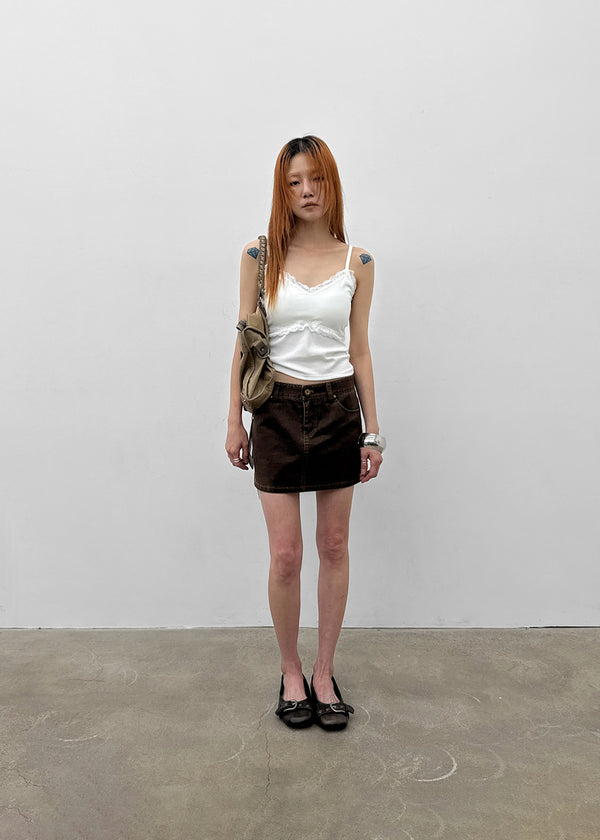 Taya Lace Strap Sleeveless (built-in Cup)