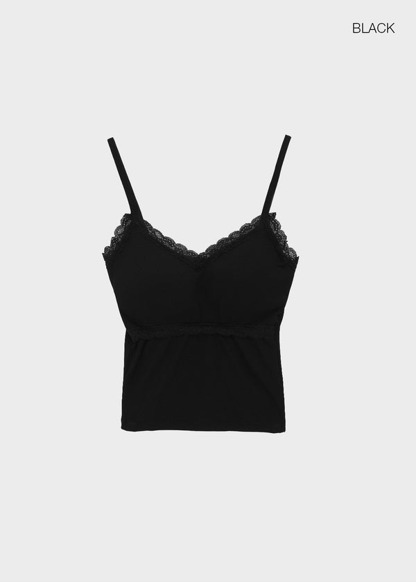 Taya Lace Strap Sleeveless (built-in Cup)