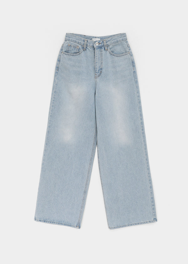 Mayum Washed Wide Denim Pants
