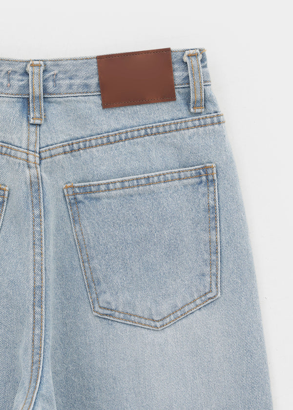 Mayum Washed Wide Denim Pants