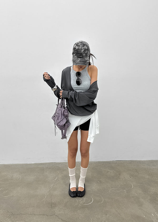 [MADE] Kizmo Low Waist Cut-Off Shorts