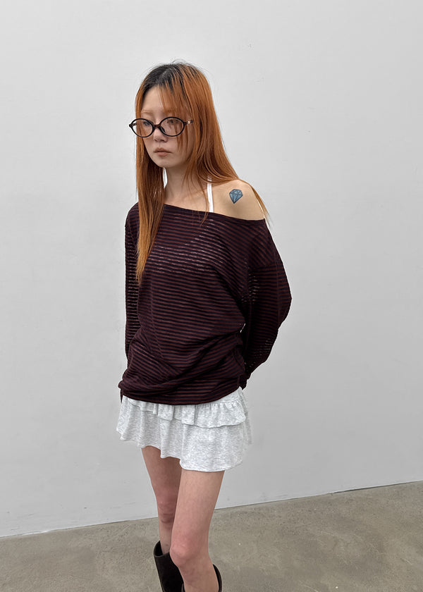 [MADE] Cardmu Summer Stripe Long-Sleeve Tee