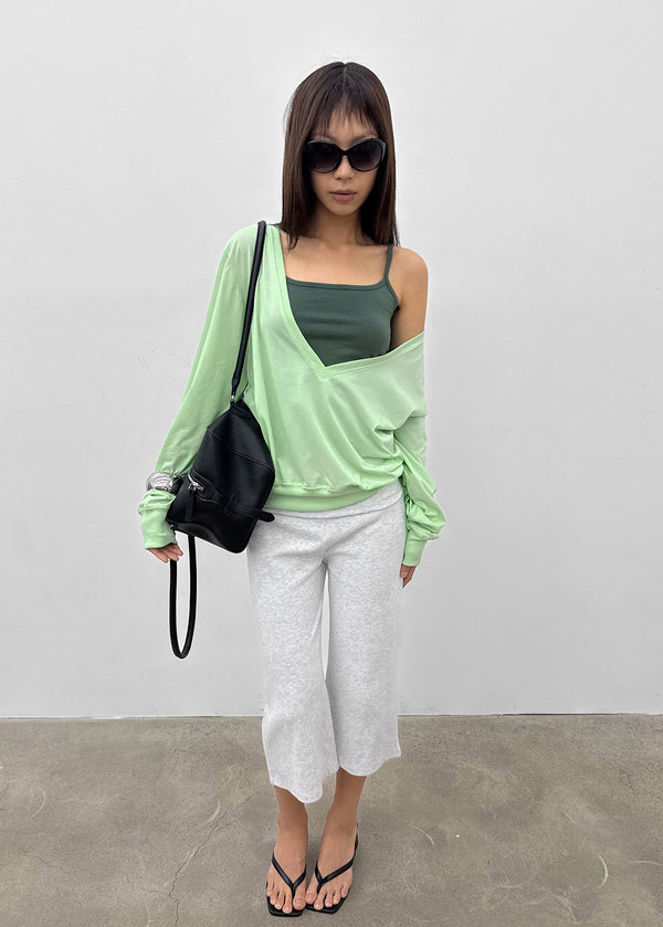 Topalm Folding 3/4 Capri Pants