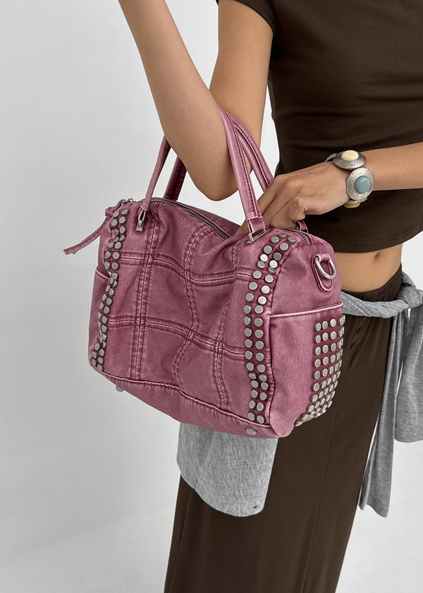 Pediloc Studded Leather Mini Bag