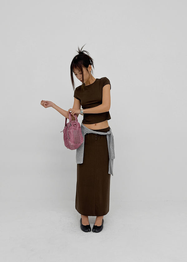 [MADE] Babishell Modal Banding Long Skirt