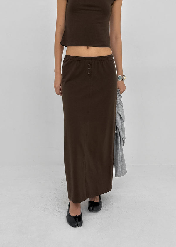[MADE] Babishell Modal Banding Long Skirt